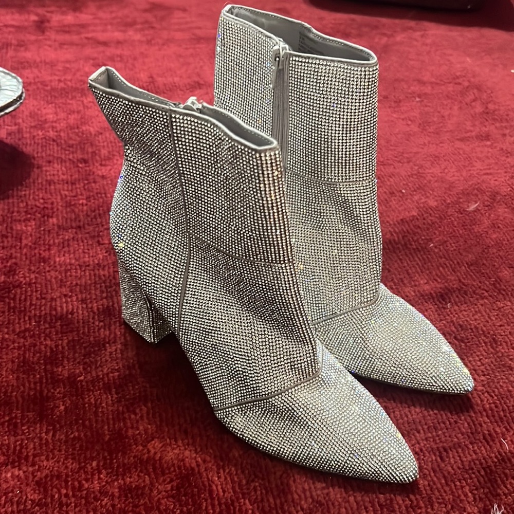 Bedazzled booties